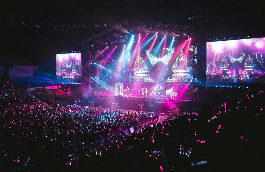 people inside concert hall